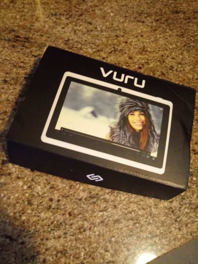 Vuru 8gb Touchscreen Tablet