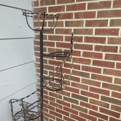 Vintage Iron Plant Stand 