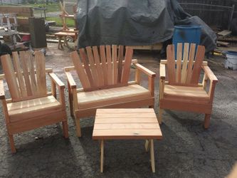 HANDMADE WOODEN PATIO FURNITURE ALWAYS NEW