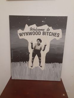 Pintura al Óleo pintado al Rededor De Foto. Sector de Wynwood $20