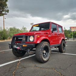 1986 SUZUKI SAMURAI HARD TOP