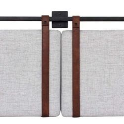 QUEEN BED WALL MOUNT HANGING HEADBOARD