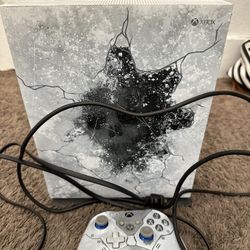 Xbox One X With Controller