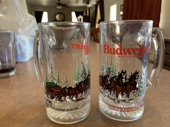 Budweiser Clydesdales Glasses