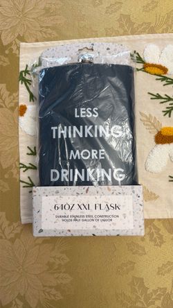 64oz XXL Stainless Steel Hip Flask
