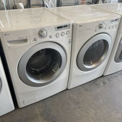 LG washer and electric dryer we finance no credit needed