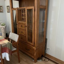 Cabinet With Wine Holder 