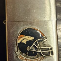 Vintage Broncos Zippo Lighter