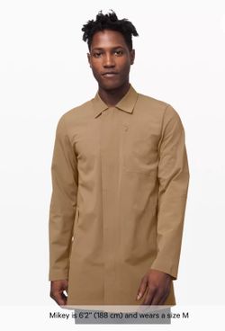 Lululemon Driver’s Coat – Tan (Large) | Like New