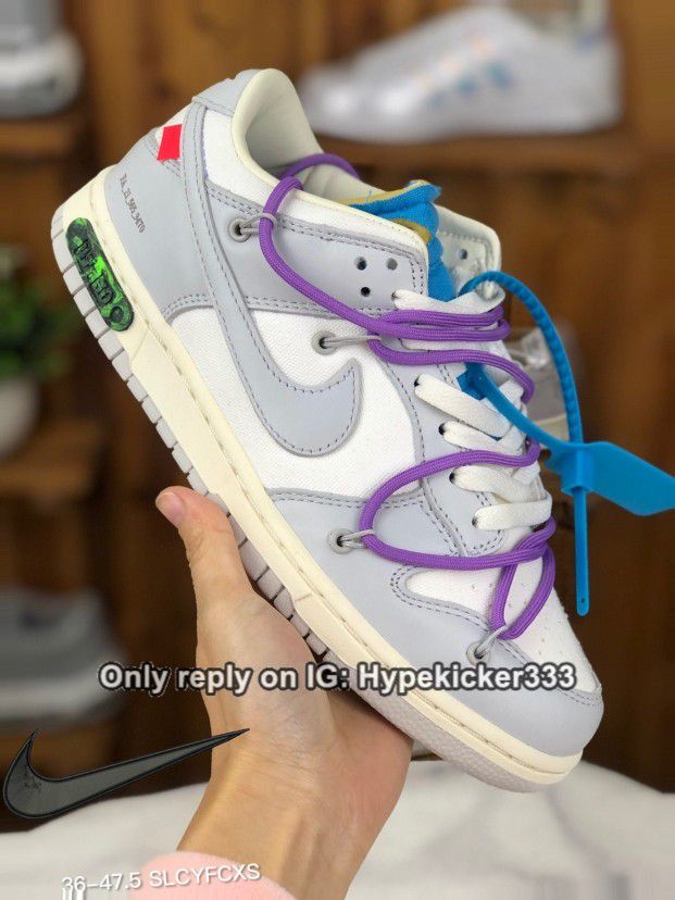 Lot Nike Dunk Low Off-White Never been worn
