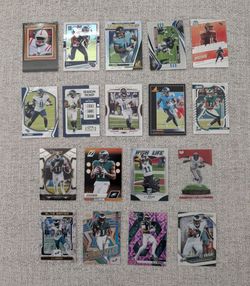 A.J. Brown Football Card Lot of 18 Total DIFFERENT Eagles Titans ROOKIE