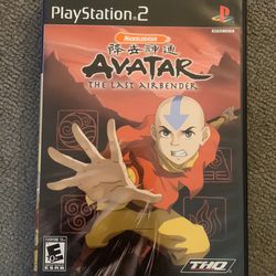 Avatar The Last Air bender PS2 Game 