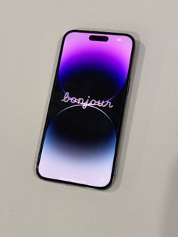 Unlocked iPhone 14 Pro 128GB — Deep Purple
