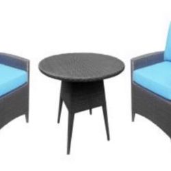 Patio Furniture 3 Pieces