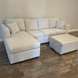 Sectional With Ottoman !!new In Stock !!