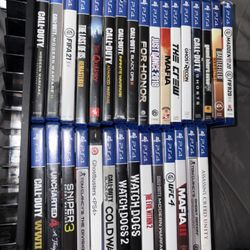 PS4 Games (Read Description)