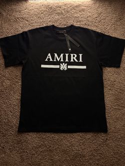 Amiri MA Bar Logo T-Shirt Black