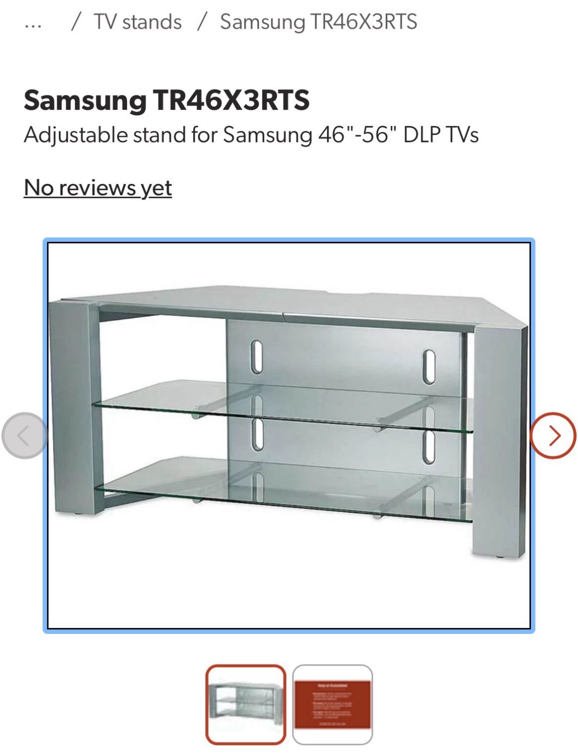 Samsung TV Stand (NEW)