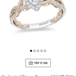 Zales Disney Enchanted Engagement Ring Tangled