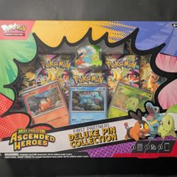 [SEALED] Pokemon Ascended Heroes Deluxe Pin Collection