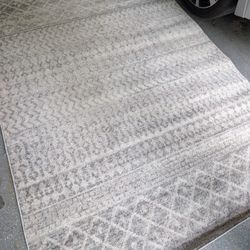Area Rug 62.5"x91"
Good condition, no fraying
Female who lived alone, no pets, no children.