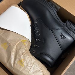 Rowan Black Work Boots 