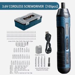 Mini Cordless Electric Screwdriver Rechargeable