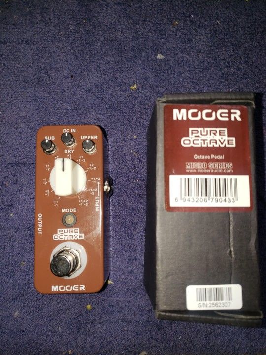 Mooer Pure Octave Pedal
