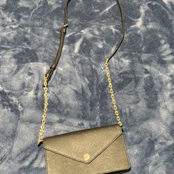Mk Small Saffiano Leather Envelope Crossbody Bag