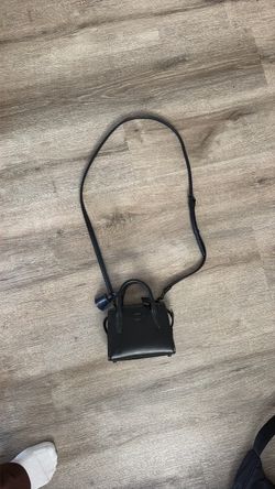 Coach Andrea Mini Carryall Black Leather Crossbody Bag