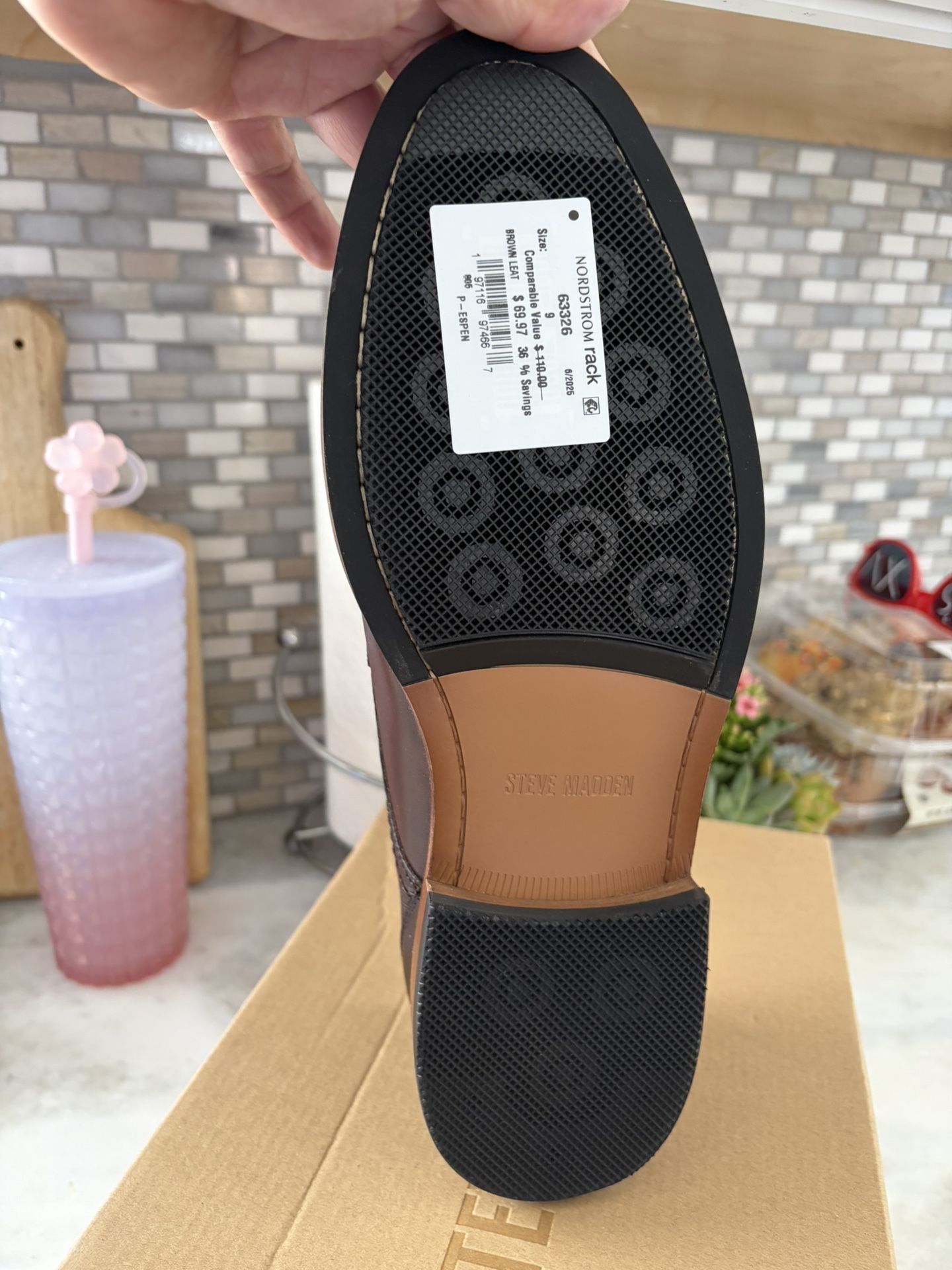 steve madden dress shoes Men's Haran - Tan - Size 7 they add an extra touch of sophistication to your outfit Men's Dress Shoes STEVE MADDEN