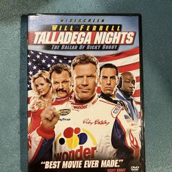 DVD used product excellent condition no issues Talladega nights movie
