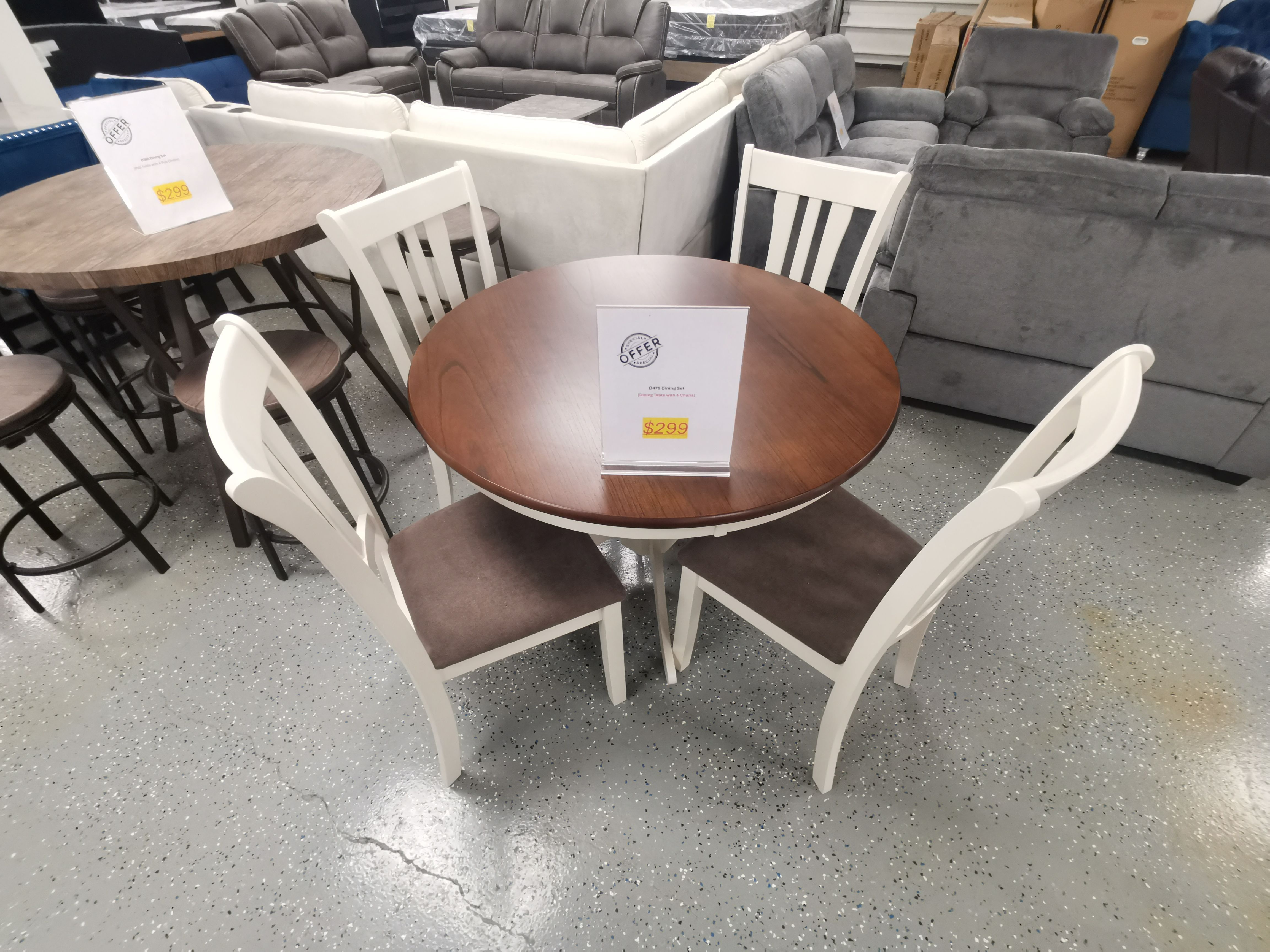 Round Table Dining Set