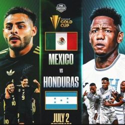 Concacaf Gold Cup Semi Final : Mexico V Honduras