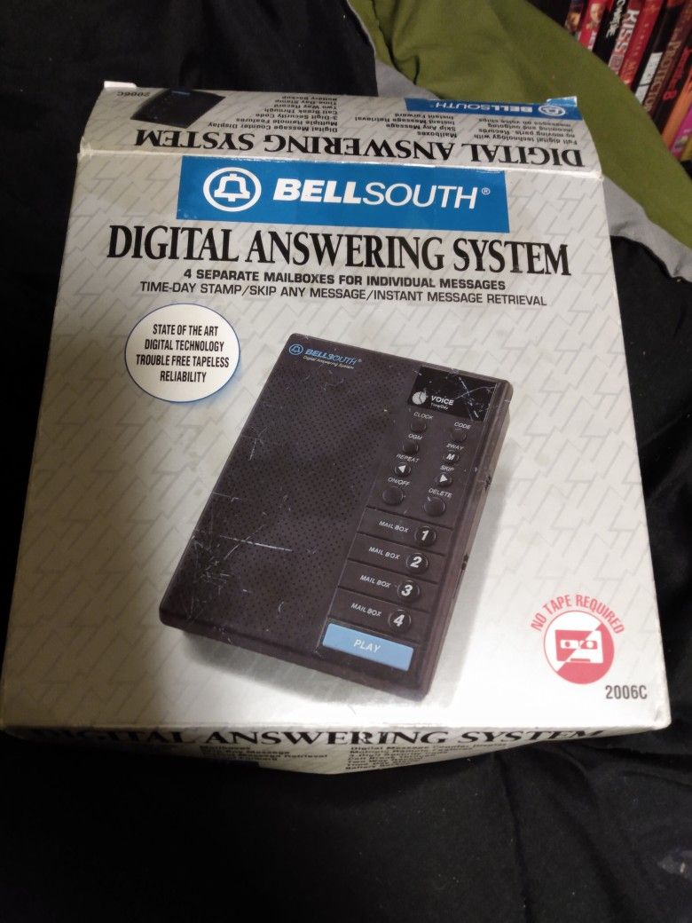 NEW Vintage  BellSouvinth Digital Answering System