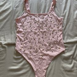 Pink Body Suit 