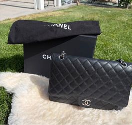 Chanel Classic Flap Bag Black Caviar