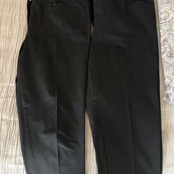2 pairs Worthington slim ankle dress pants