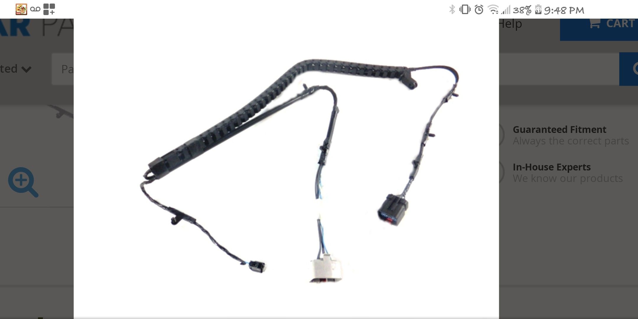Genuine Mopar Wiring-Sliding Door Track 68078885AC