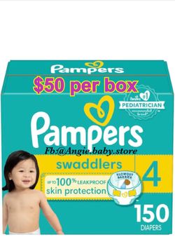 Pampers Swaddlers size 4