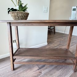 Mid Century Entry Table