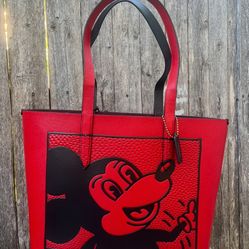 Coach Mickey Tote Bag 