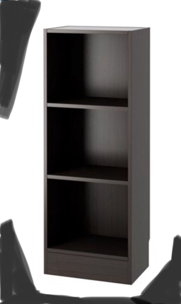 New!! 3 shelf bookcase, bookshelves, organizer, decorative furniture, storage unit