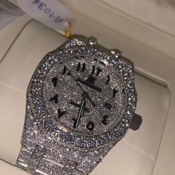 Moissanite Vvs Watch 