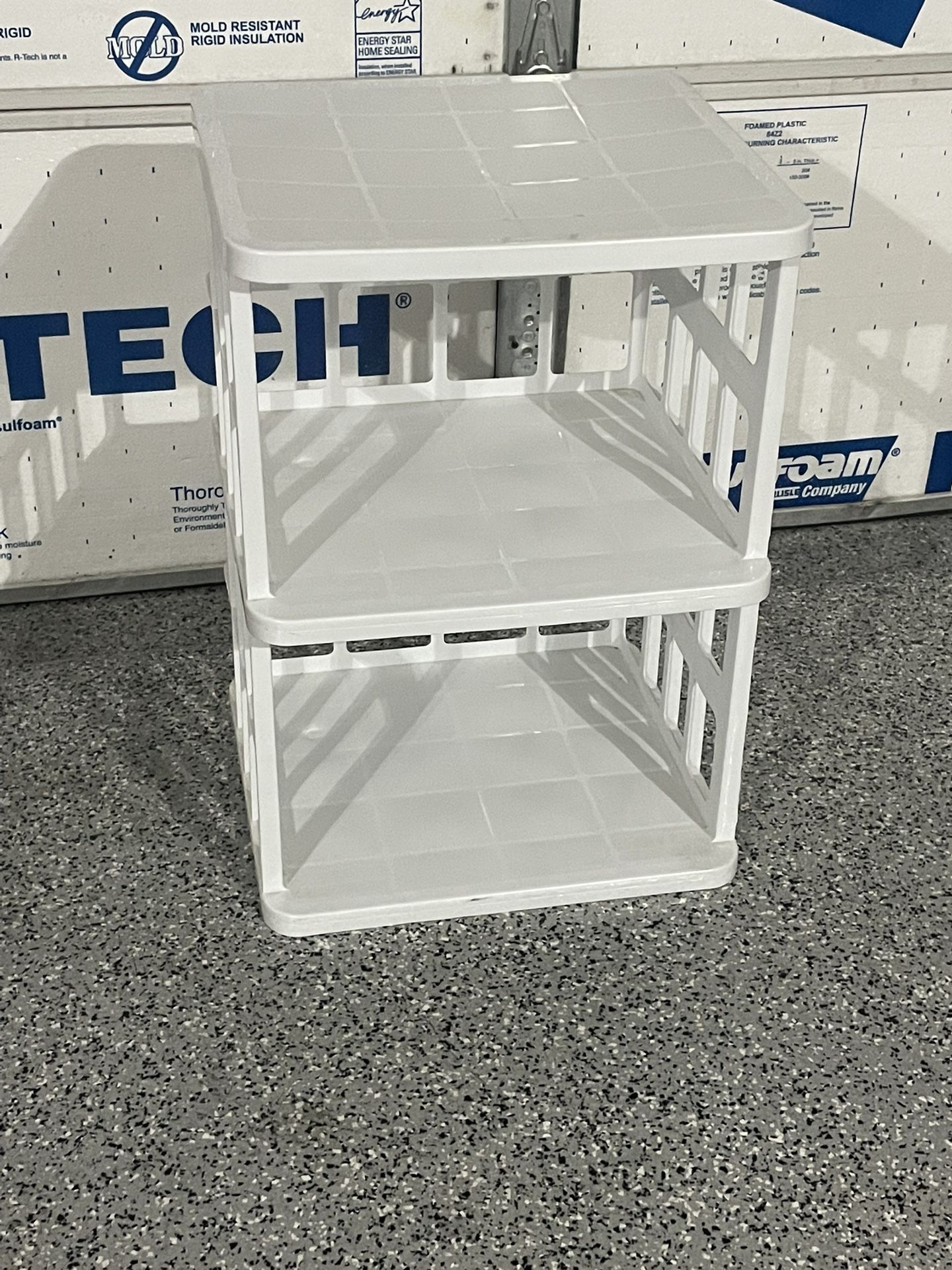 3 Tier Plastic Storage Shelf 