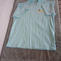 Nike SB Men Shirt Small Mint Green Tshirt Skateboard Bee Logo Graphic Bumble Bee