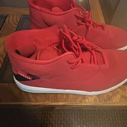 Nike Air Jordan Fadeaway Red Suede AO1329-601 Mens Sz. 12