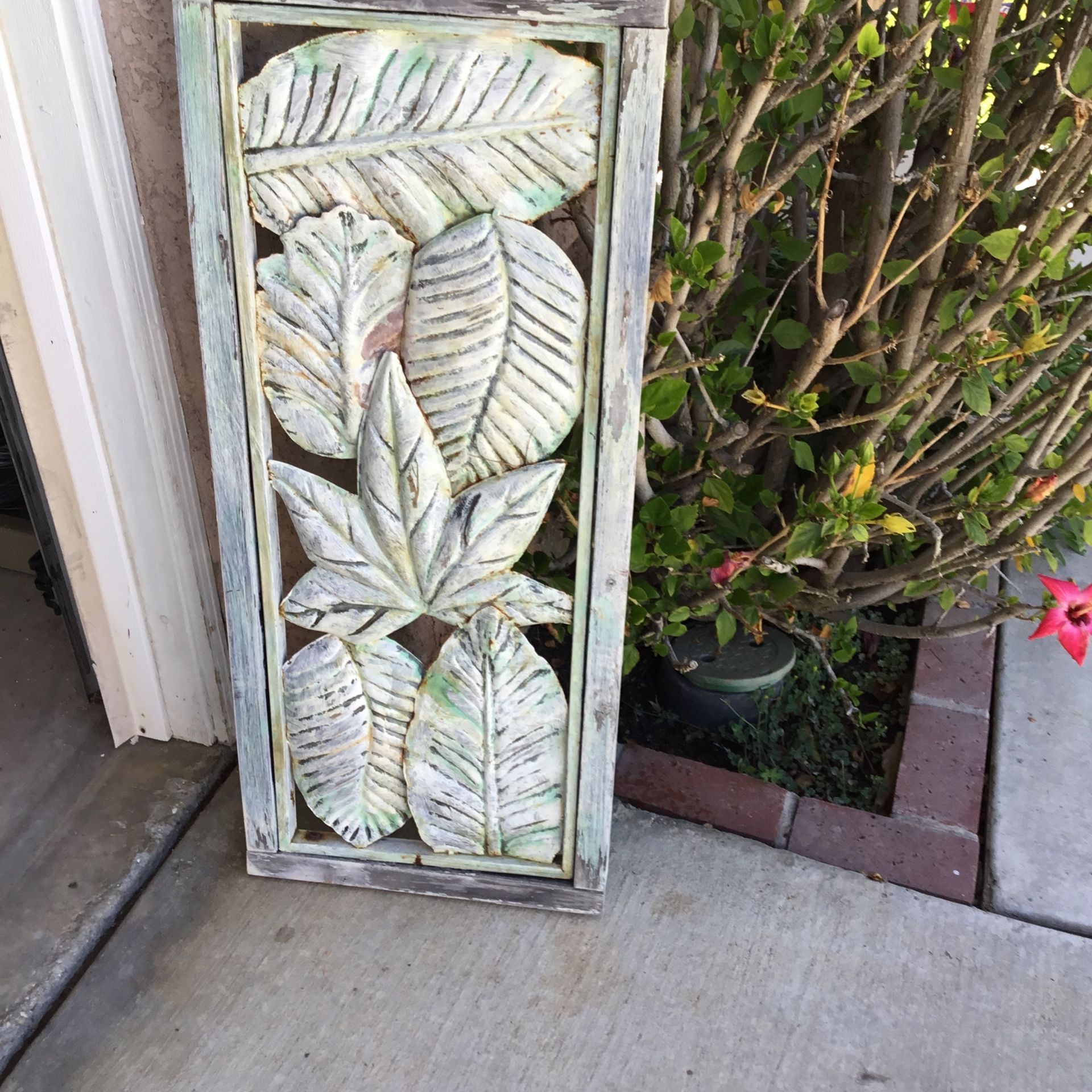 Metal Outdoor Decor Shabby Chic