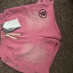 Pink Hellstar Shorts