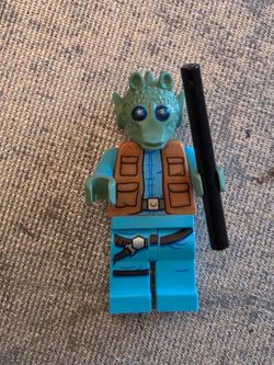 LEGO Star Wars Greedo Minifig - Mos Eisley Cantina sets 75205 and 75290